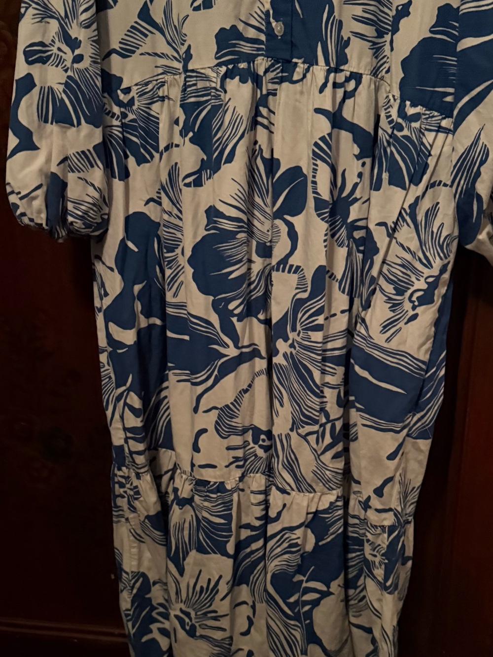 Anthropologie Maeve Bettina Floral Shirt Dress - Picture 5 of 6